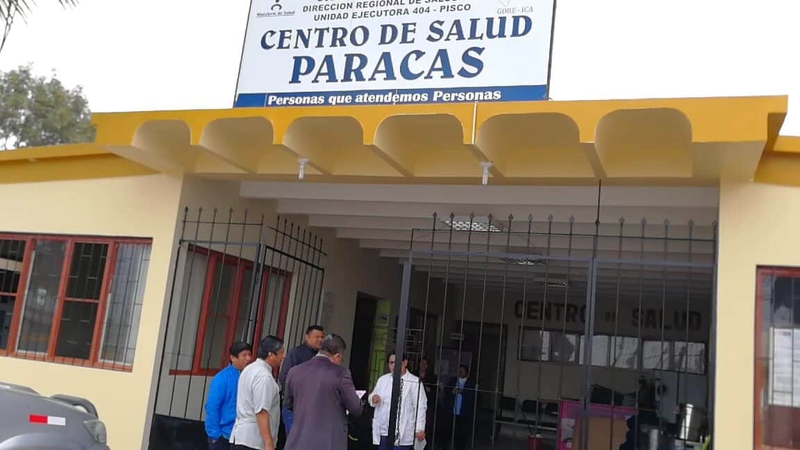 centro de salud paracas pisco
