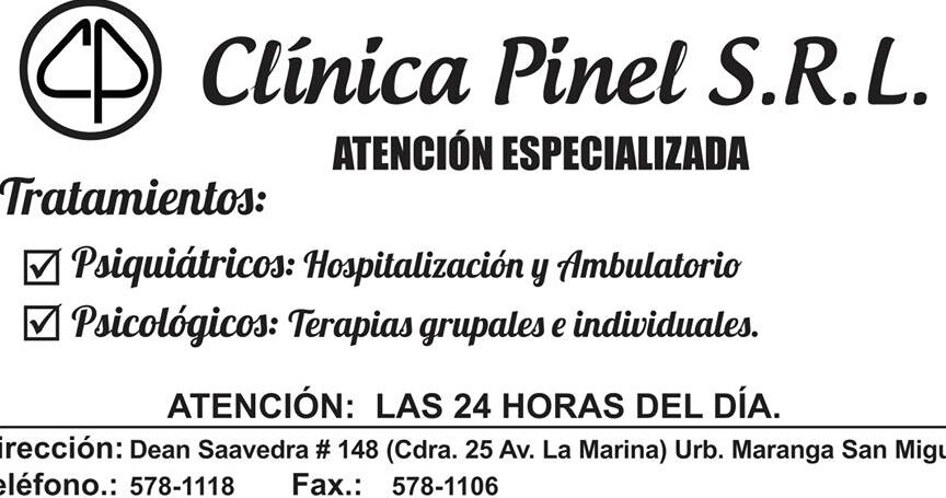 clinica pinel s r l