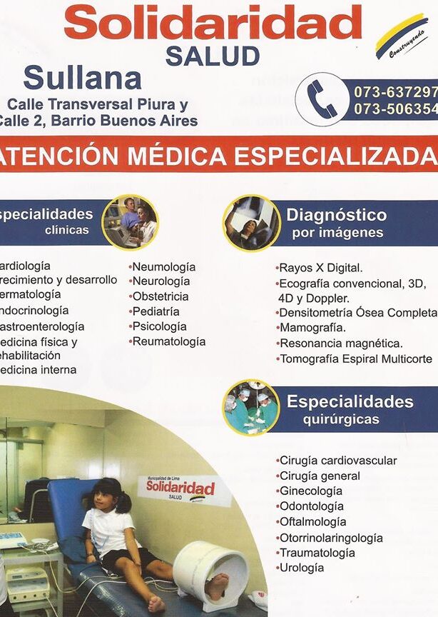 clinicas en sullana peru direcciones telefonos y especialidades medicas
